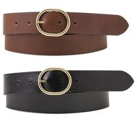 LEVI'S ® Ceinture 'Arletha' marron / noir, Taille 90