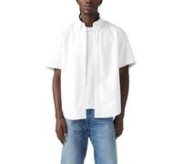 Levi's SS Authentic Button Down Chemise à Bouton Bas, Blanc Brillant, XL Hommes
