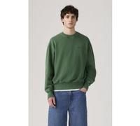 Levi's Authentic Crew Garment Dye Dark Green Taille: XL | Pulls Outlet | Homme | Vert