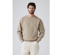 Levi's Authentic Crew Twotone Overdye Egret Taille: S | Pulls Outlet | Homme