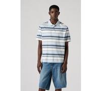 Levi's Authentic Polo Acacius Stripe Egret Stri Taille: M | Polos Outlet | Homme |