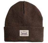 Levi's Backpatch Beanie Bonnet, Vert fougère, Taille Unique Hommes