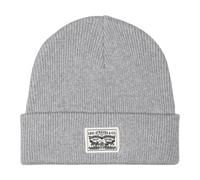 Levi's - Backpatch Beanie - Homme - Accessoires - Gris - Taille: ONE Size