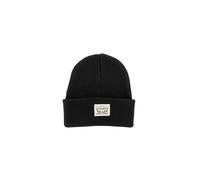 Bonnets Levi's BACKPATCH BEANIE pour Accessoires T.U Noir