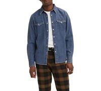 Levis Barstow Western Standard Med Indigo - Flat Finish, Barstow Western Standard Med Indigo - Fini Mat pour des Hommes, Lower Haight,