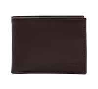 Levi's Portefeuille Batwing Bifold ID en cuir bovin pleine fleur Noir Homme