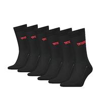 Levi's Batwing Logo, chaussettes régulières Mixte, Black, 43/46