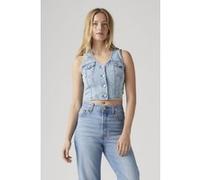 Levi's Bella Denim Corset Taille: S | Vestes sans manches Outlet | Femme | Bleu