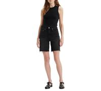 Levi´s ® Ribcage Denim Shorts Noir 23 Femme