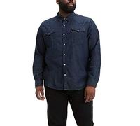 Levi's Big and Tall Classic Western, Chemise en Jean Homme, Bleu (Red Cast Rinse Takedown H2 19 0004), XX-Large (Taille fabricant: 2XL)