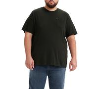 Levi's Big & Tall Classic Pocket Tee T-Shirt, Mineral Black, 2XL Homme
