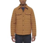 Levi's Blouson aviateur matelassé doublé Sherpa pour homme - Marron - Taille XXL, Marron travailleur, XXL