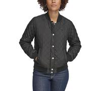 Levi's Blouson bomber matelassé diamant pour femme, Noir, S