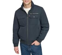 Levi's Blouson bomber utilitaire à col montant pour homme, bleu marine, XXL