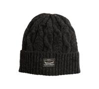 LEVI'S ® Bonnet 'Holiday Cable' noir chiné, Taille 55-60