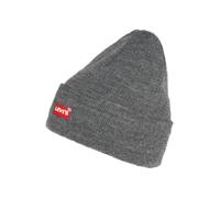 LEVI'S ® Bonnet 'Red Batwing' gris foncé / rouge / blanc, Taille 55-60
