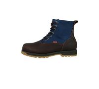 LEVI'S ® Bottines à lacets 'Logan' bleu marine / marron, Taille 46
