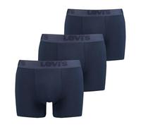 Boxer Levi's Premium Solid bleu foncé (3 unités) - M