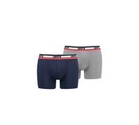 Levi's Boxer sous-vêtement, Durable Bleu Marine, XL (Lot de 2) Hommes
