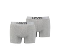 Levi's Boxer sous-vêtement, Gris, XL (Lot de 2) Homme