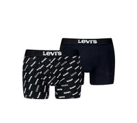 Levi's Boxer sous-vêtement, Noir/Blanc, S Homme