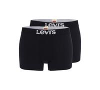 Levi's Levis Lot de 2 Boxers Basiques Solides pour Homme, 321 - Bleu Marine., L