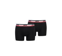 Levi's Levis Sportswear Logo Boxer Brief 2 Pack, Boxeur pour des Hommes, Black, XL