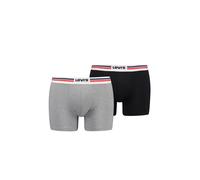 LEVI'S ® Boxers gris chiné / rouge / noir / blanc, Taille XL