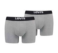 4-Pack Men's Levis Solid Basic Boxer Boxer Shorts Underwear Pants, Farben:Middle Grey Melange, Größe Bekleidung:XXL
