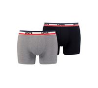 LEVI'S ® Boxers gris / noir, Taille XL