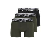LEVI'S ® Boxers kaki / noir / blanc, Taille M
