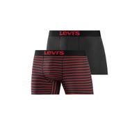 LEVI'S ® Boxers rouge feu / noir, Taille M