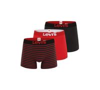 LEVI'S ® Boxers rouge / noir / blanc, Taille M