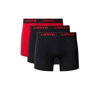 LEVI'S ® Boxers rouge / noir chiné, Taille S