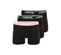 LEVI'S ® Boxers vert foncé / rose clair / noir / blanc, Taille S