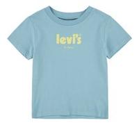 Levi's Boys Poster Logo Original Tee Aquarelle Taille: 6M | Chemises Outlet | kids | Cyan