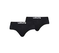 Levi's Brief sous-vêtement, Durable Noir, XL (Lot de 2) Hommes