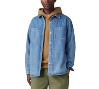 Levi's Bryant Padded REV OVERSH Blouson en Jean, Greenpoint Light Was, XL Hommes