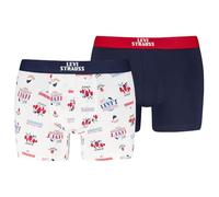 Levi's Calecons et Slips Fruity AOP Boxer Brief 2p 001 White/Navy M
