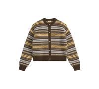 LEVI'S ® Cardigan 'CHARLOTTE' bleu clair / chocolat / jaune / rose, Taille XS