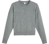 Levi's Cardigan Tara Super Doux à col Rond pour Femme, Dark Heather Grey Br, XS
