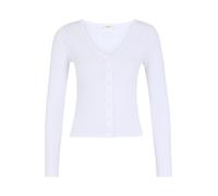 LEVI'S ® Cardigan 'Muse Long-Sleeve Tee' blanc, Taille M
