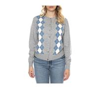 Levi's - Cardigans - Femme - Pulls - Gris - Taille: 38 FR