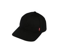 Levi's Homme Casquette de baseball à onglet rouge, Noir G