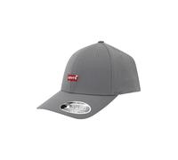 LEVI'S ® Casquette 'Flexfit® Housemark Logo Cap' gris / rouge / blanc, Taille 55-60