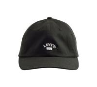LEVI'S ® Casquette 'Lazy Girl Logo Cap' noir / blanc, Taille 55-60
