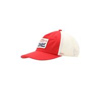 LEVI'S ® Casquette 'PRESIDIO TRUCKER EDEN' rouge / blanc, Taille 55-60