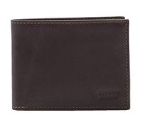 Levi's Casual Classics Hunte Coin Bifold-Batwin, Accessoire de Voyage -Portefeuille à Double pli Homme, Dark Brown, Un