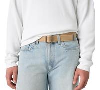 Levi's Ceinture tissée en coton délavé pour homme (1 pièce), Travertine, 110 cm