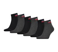LEVI'S ® Chaussettes gris / noir, Taille 35-38